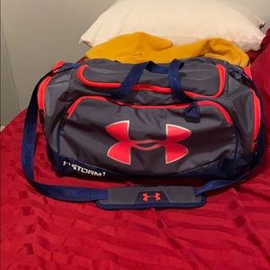 under armour duffle bag!